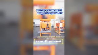 Otomatik Kuru Toz Manyetik Ayırıcı İşçilikten Tasarruf Sağlar