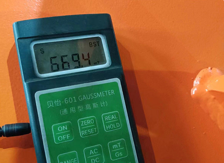 Metal olmayan madenler için tam otomatik elektrikli manyetik demir çıkarıcı ıslak demir ayırıcı makine