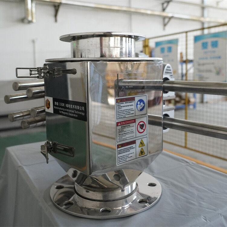 Patlayıcı Ortamlar için PLC Otomatik Kontrollü Patlamaya Dayanıklı Kendiliğinden Temizlenen Kalıcı Mıknatıslı Ayırıcı